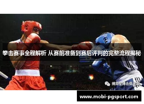 拳击赛事全程解析 从赛前准备到赛后评判的完整流程揭秘