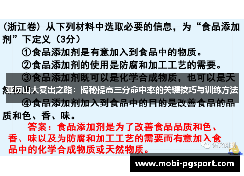 亚历山大复出之路：揭秘提高三分命中率的关键技巧与训练方法