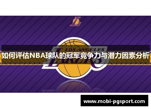 如何评估NBA球队的冠军竞争力与潜力因素分析
