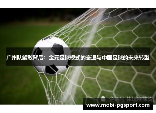广州队解散背后：金元足球模式的衰退与中国足球的未来转型