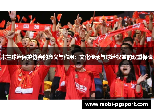 米兰球迷保护协会的意义与作用：文化传承与球迷权益的双重保障