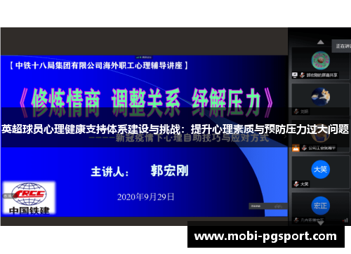 英超球员心理健康支持体系建设与挑战：提升心理素质与预防压力过大问题
